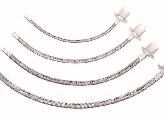Harga yang pantas 4.5mm Reinforced Endotracheal Tube PVC Wire Reinforced Tracheal Tube on line