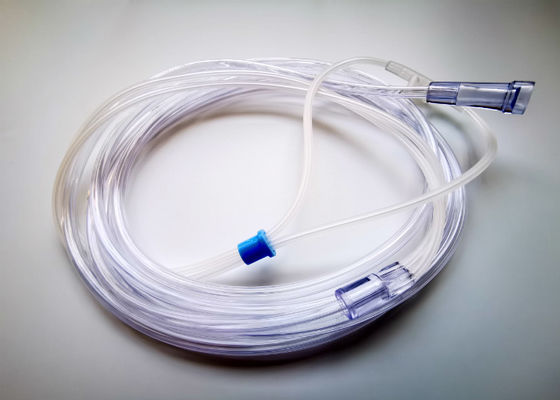 Harga yang pantas 2.1m PVC aliran rendah tabung kanula hidung oksigen lurus on line