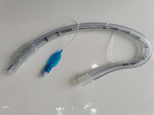 Harga yang pantas 5.0mm Tabung Trakea Medis PVC Preformed Murphy Eye Endotracheal Tube on line